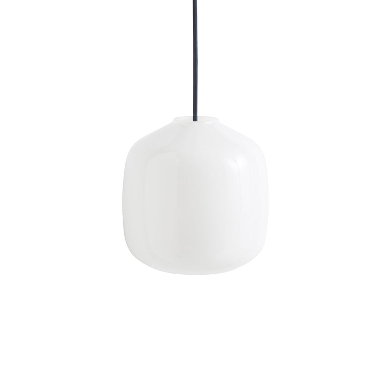 HAY - Buoy Glass Pendelleuchte | Ø 20 cm / anthracite blue