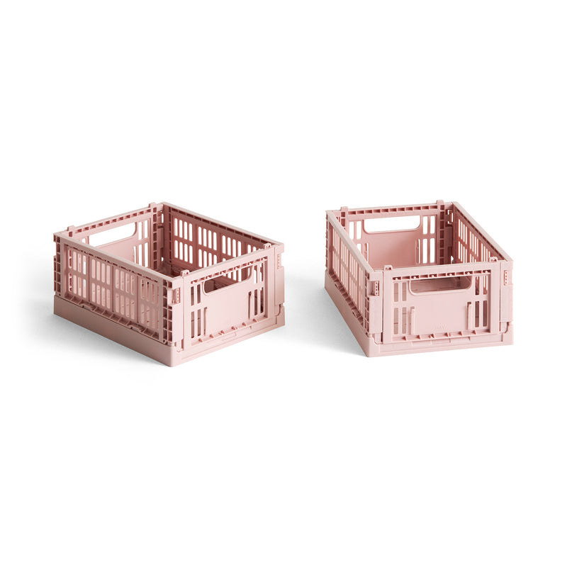 HAY - Colour Crate Korb Mini recycled | blush