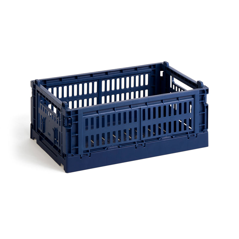 HAY - Colour Crate Korb S recycled | dark blue