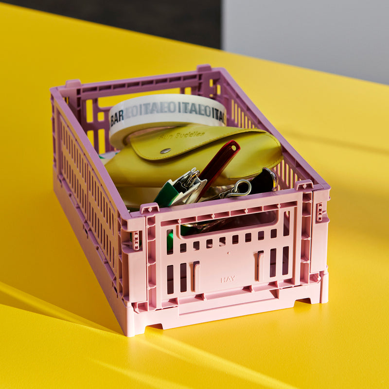 HAY - Colour Crate S Korb-Set recycled