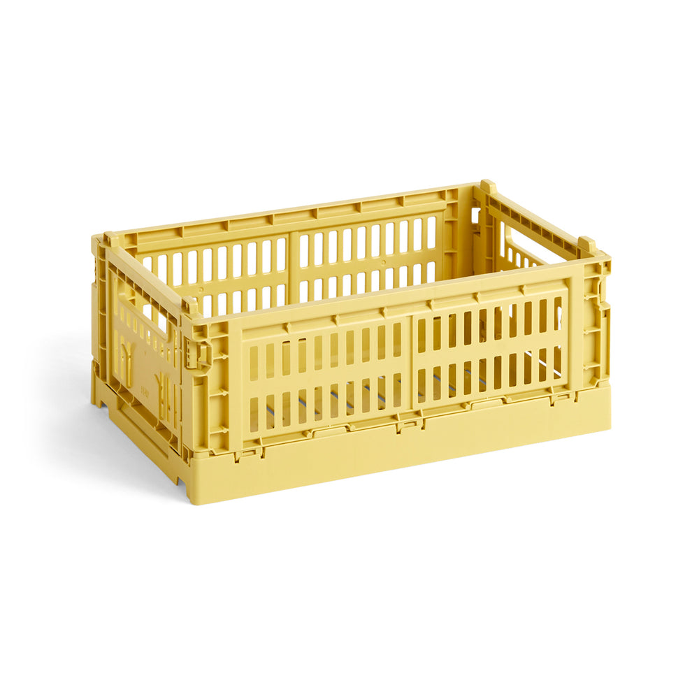 HAY - Colour Crate Korb S recycled | dusty yellow