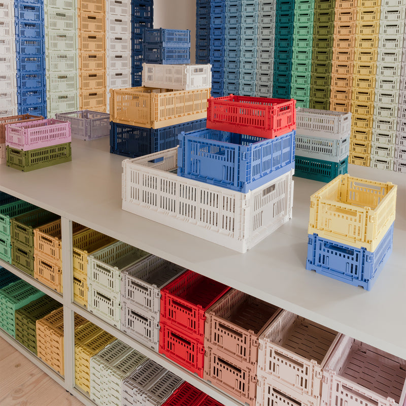 HAY - Colour Crate S Korb-Set recycled