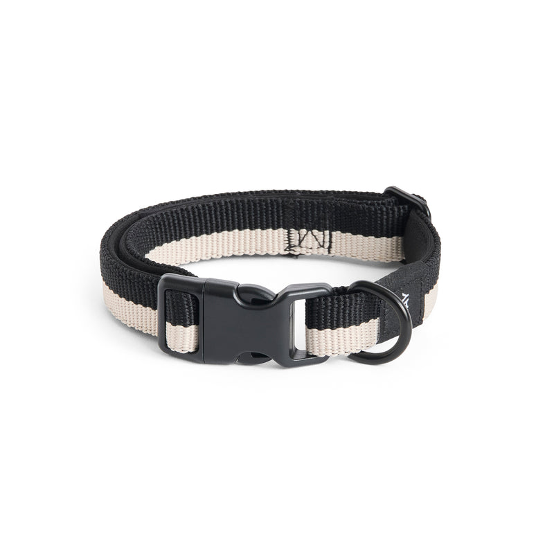 HAY - Dogs Hundehalsband | S/M / schwarz/weiß