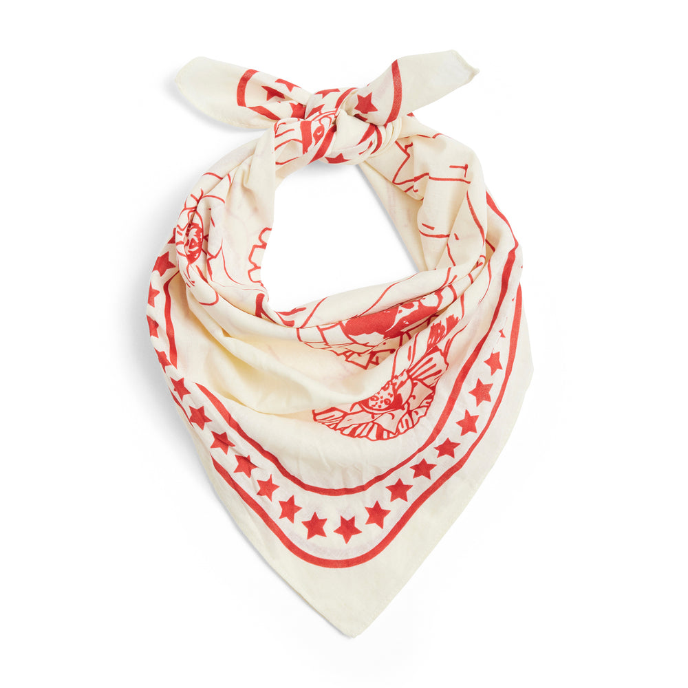 HAY - Dogs Hundetuch | off-white/red, off-white