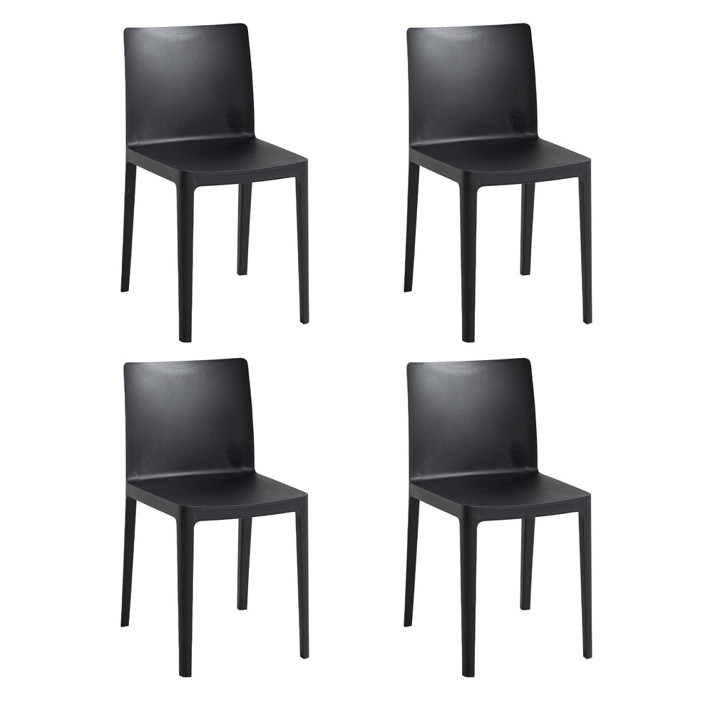 HAY - Élémentaire Chair Set | 4er-Set / anthrazit