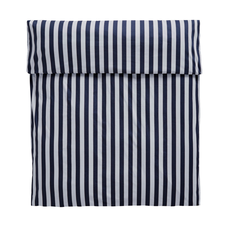 HAY - Été Bettbezug | 135 x 200 cm / midnight blue/light grey