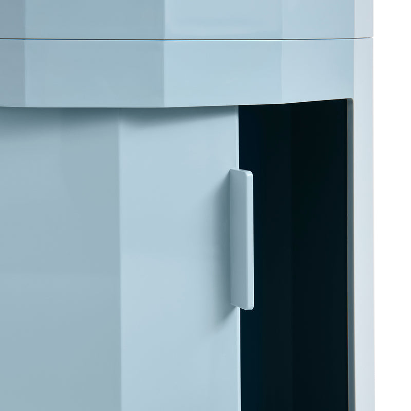 HAY - Facet Cabinet mit Füßen und Rollen