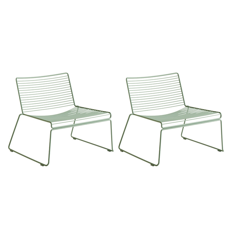 HAY - Hee Lounge Chair Set | fall green