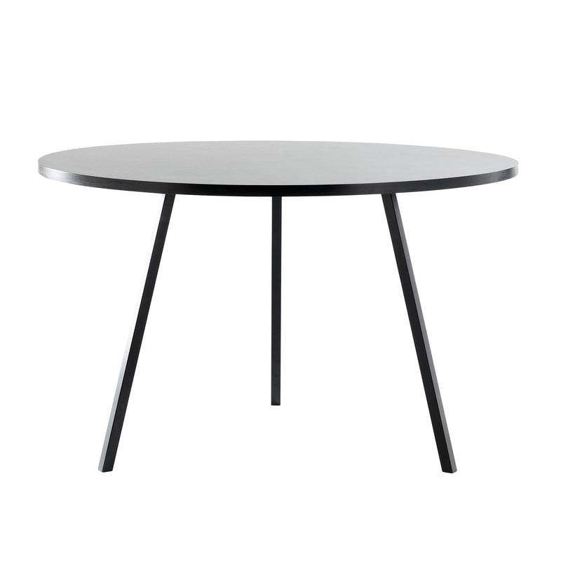 HAY - Loop Stand Tisch, rund | schwarz