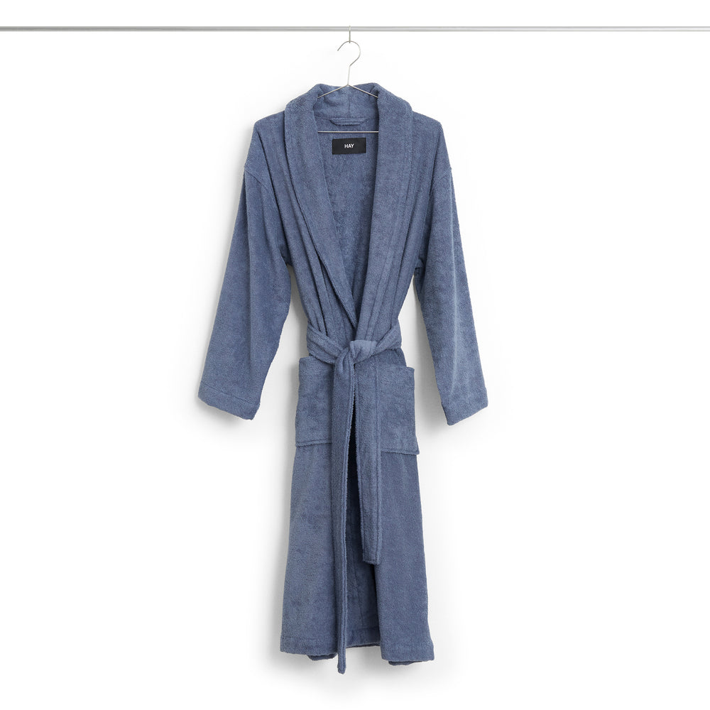 HAY - Mono Bademantel | S/M / steel blue, M/L / steel blue