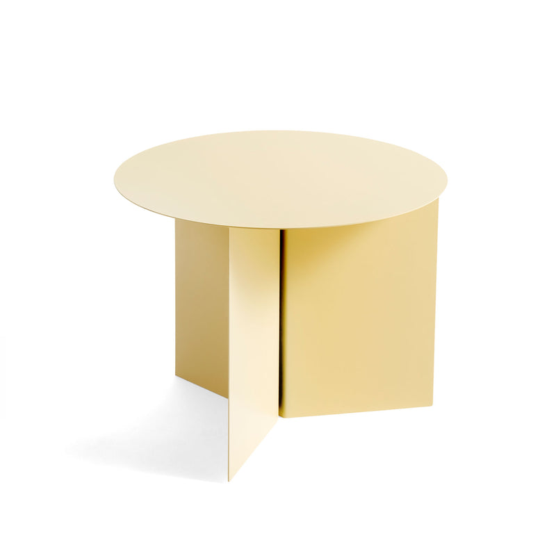 HAY - Slit Table Round | Ø 45 x H 35,5 cm / hellgelb