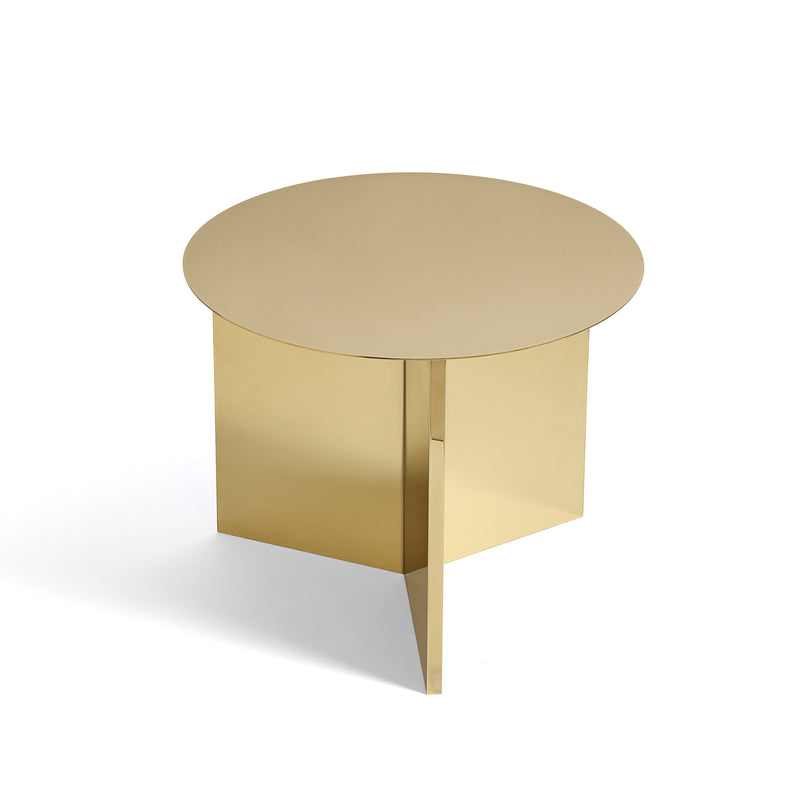 HAY - Slit Table Round | Ø 45 x H 35,5 cm / Messing