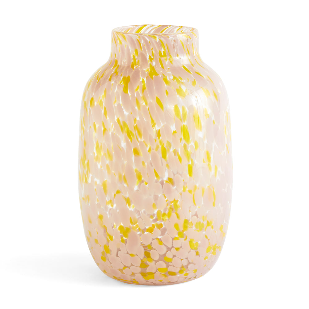 HAY - Splash Vase | L / light pink/yellow