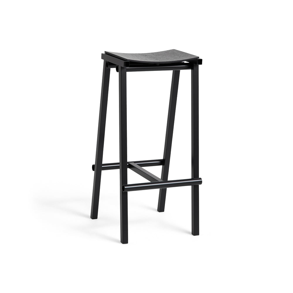 HAY - Taburete 8 Barhocker | hoch / schwarz / Eiche schwarz
