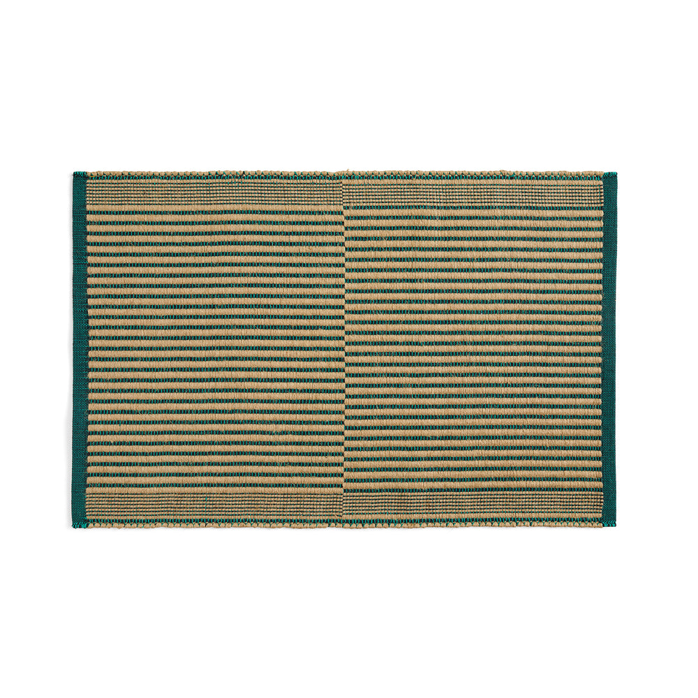 HAY - Tapis Fußmatte | black&green
