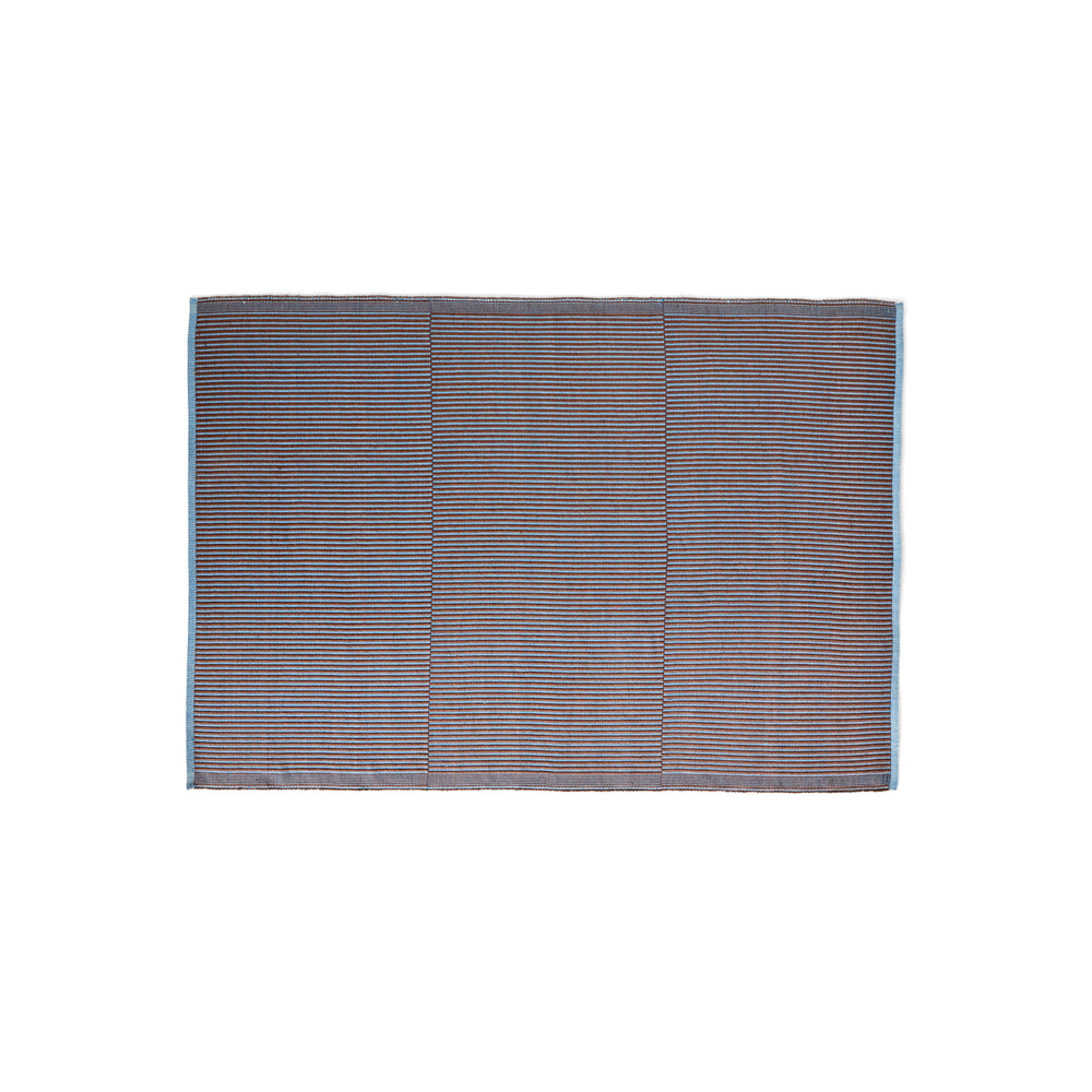 HAY - Tapis Teppich | 140 x 200 cm / chestnut&blue