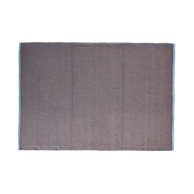 HAY - Tapis Teppich | 170 x 240 cm / chestnut&blue