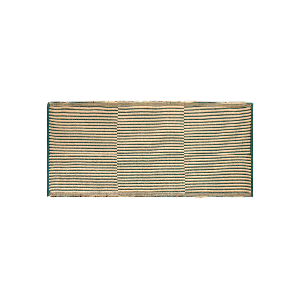 HAY - Tapis Teppich | 80 x 200 cm / black&green