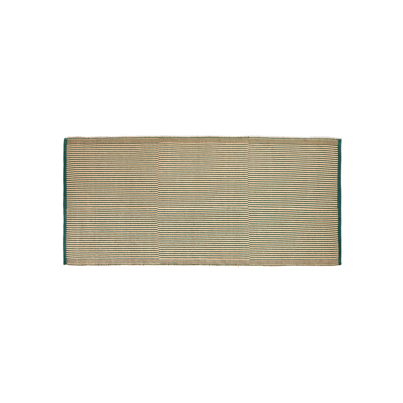HAY - Tapis Teppich | 80 x 200 cm / black&green