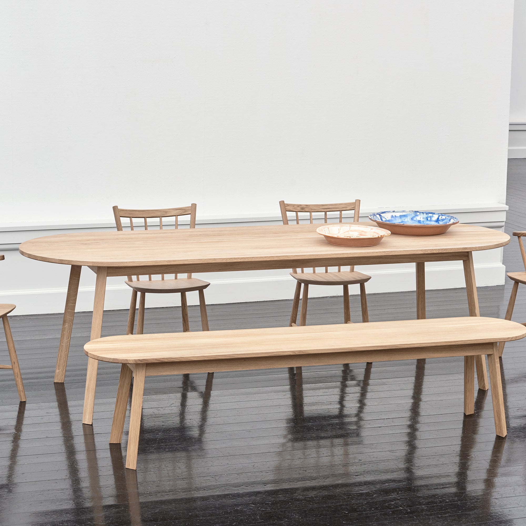 HAY - Triangle Leg Esstisch | 200 x 85 cm