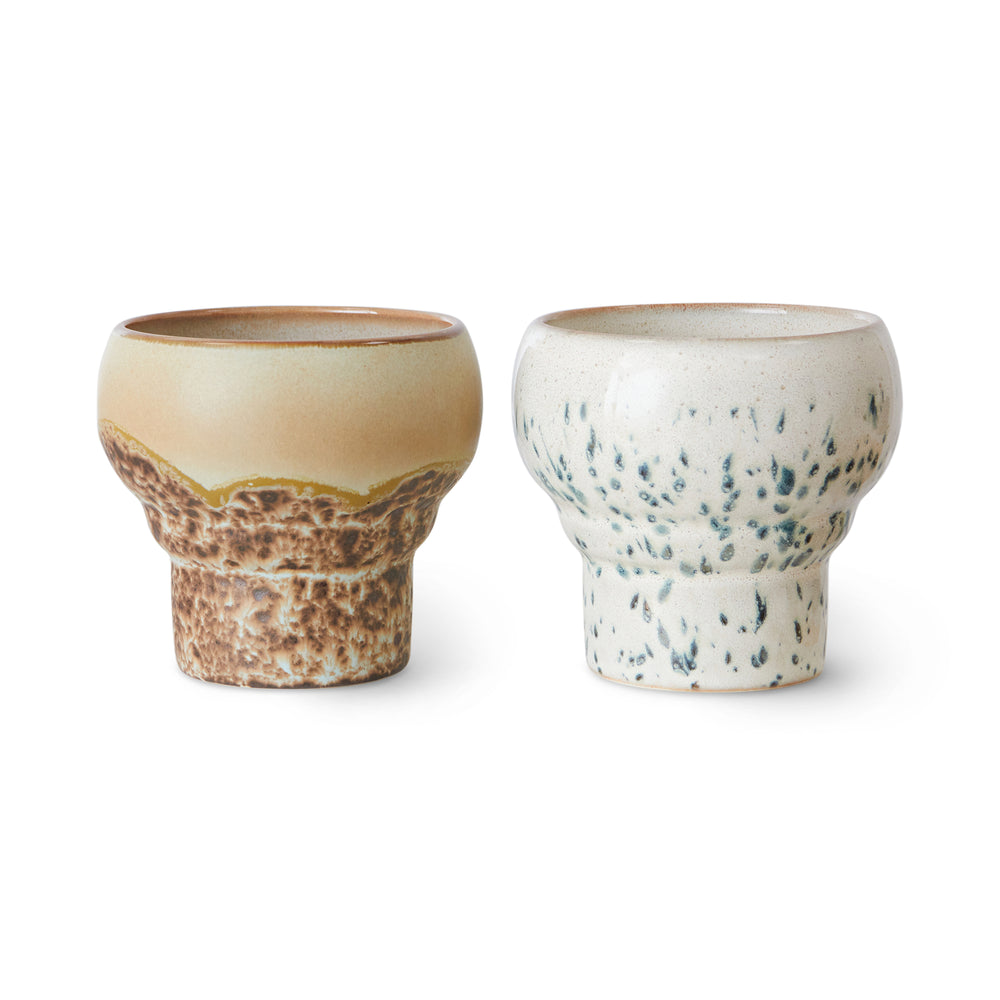 HKliving - 70's Lungobecher | coral