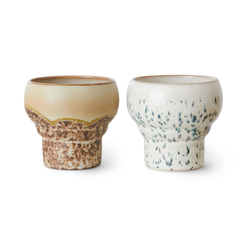 HKliving - 70's Lungobecher | coral