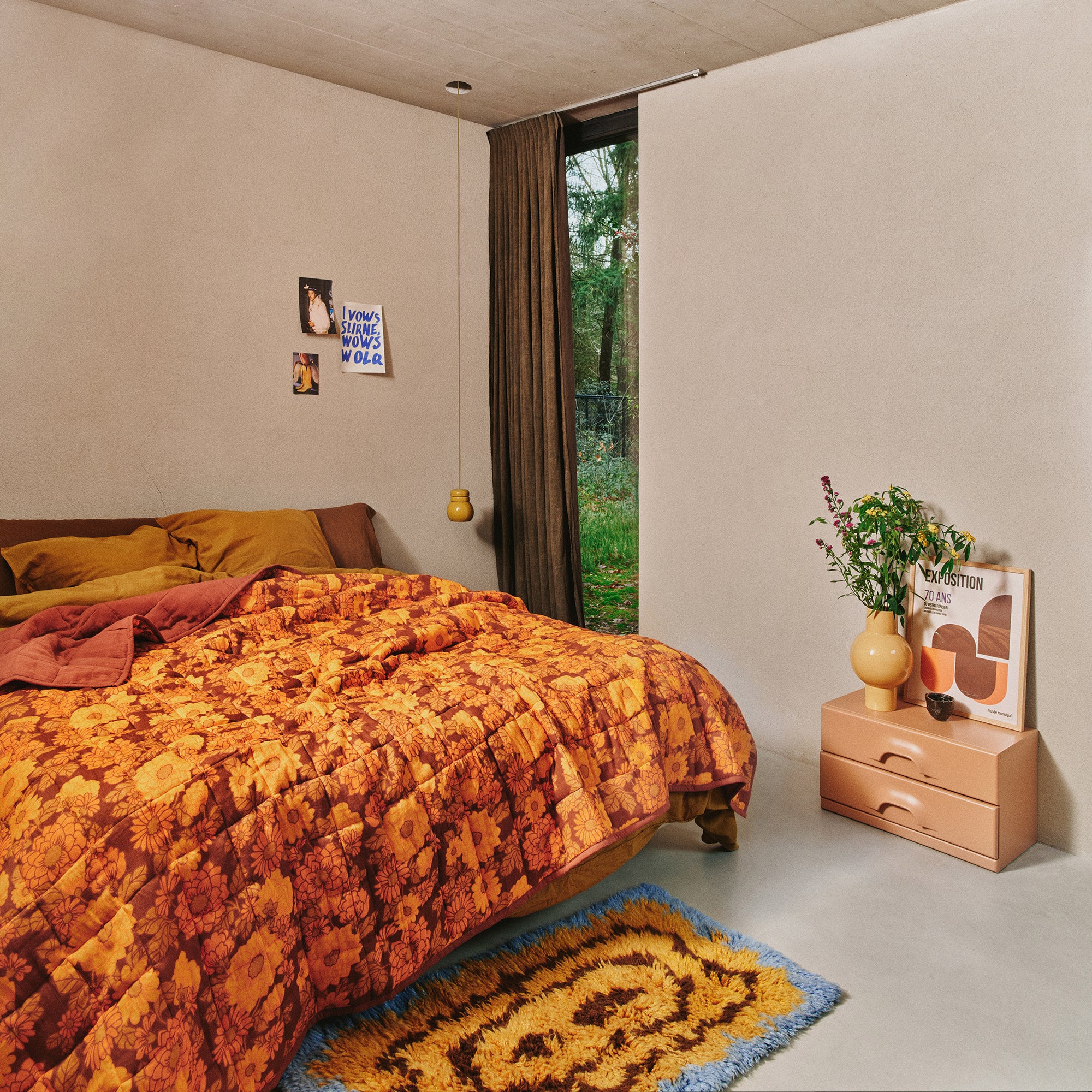 Hkliving - Wollteppich Funk