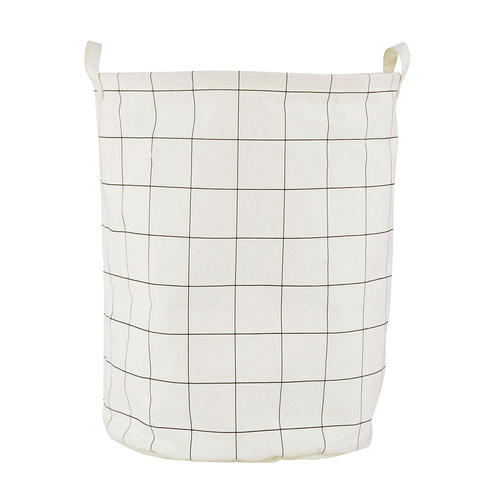 House Doctor - Wäschesack | Squares / Ø 40 x H 50 cm
