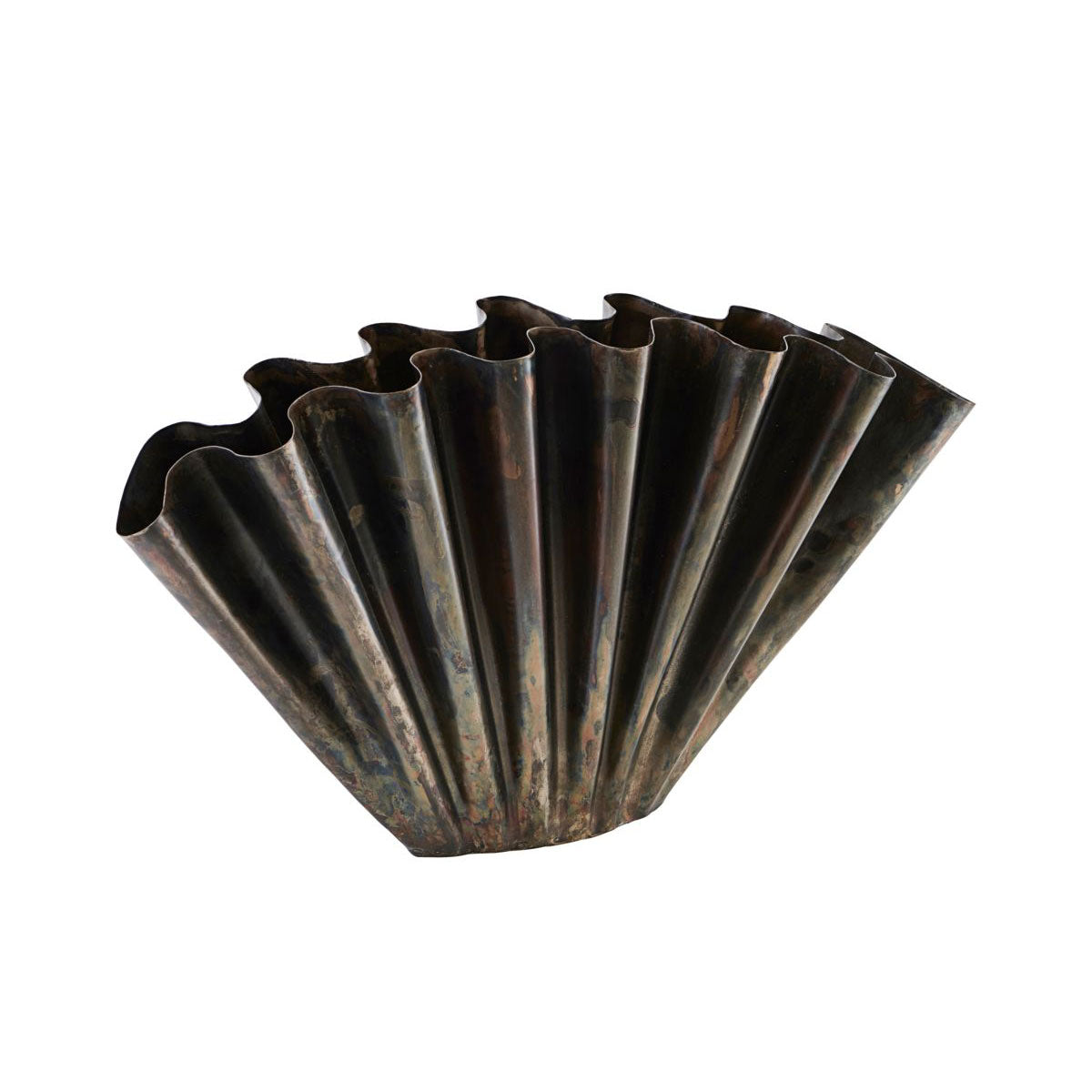 House Doctor - Flood Vase | 53,4 x H 30 cm / antikbraun