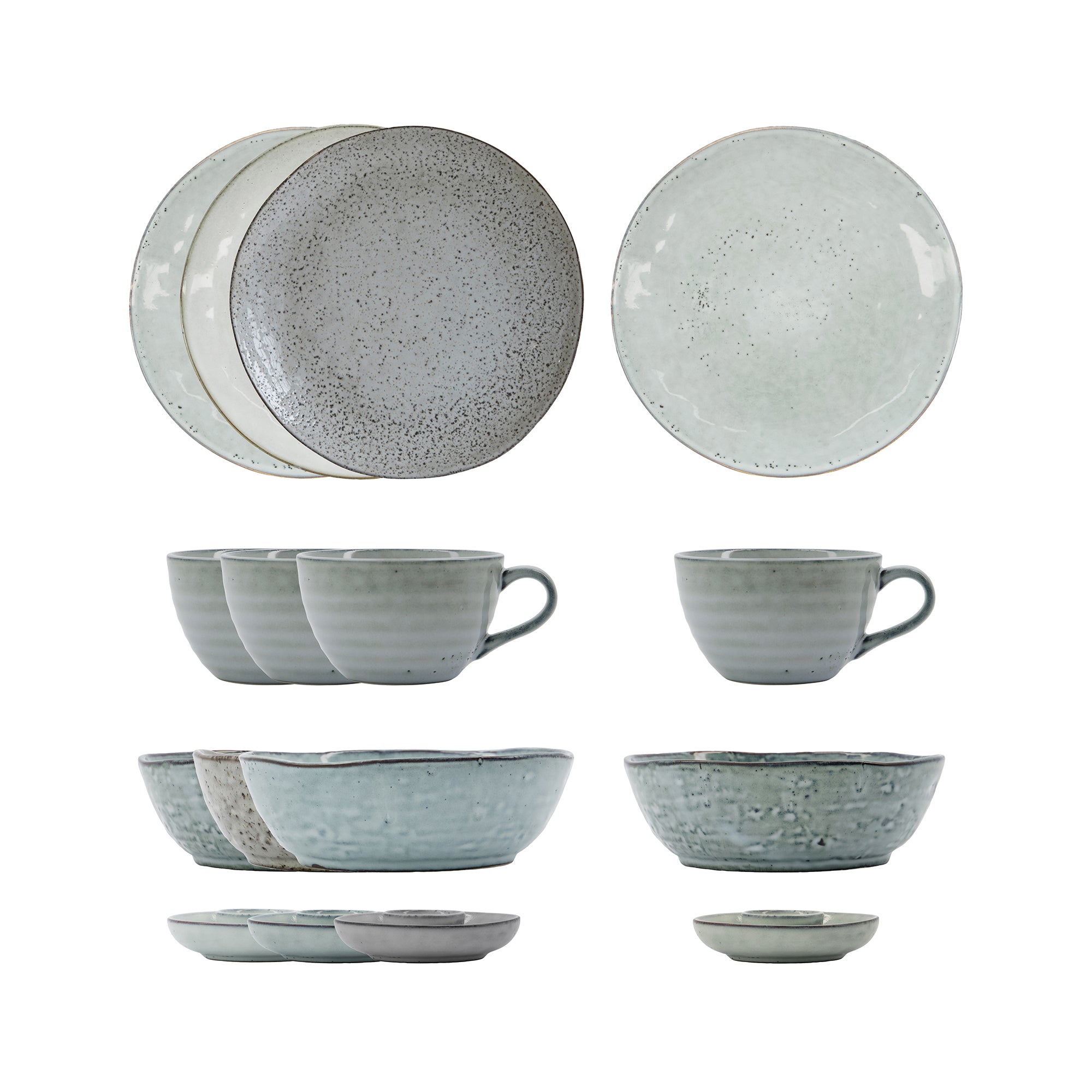 House Doctor - Rustic Geschirr-Set | 