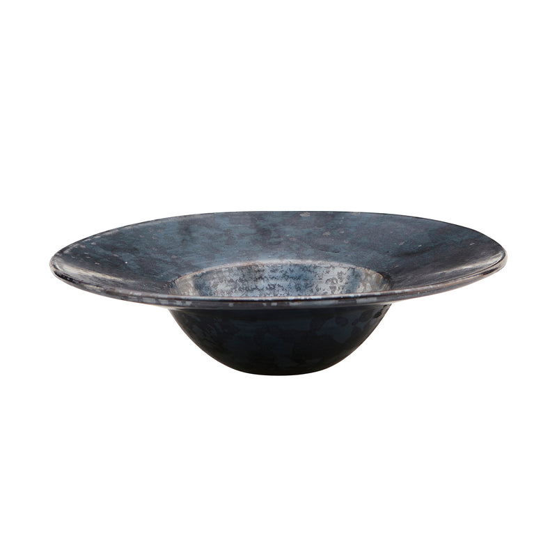 House Doctor - Pion Teller | Ø 25 cm / schwarz/braun