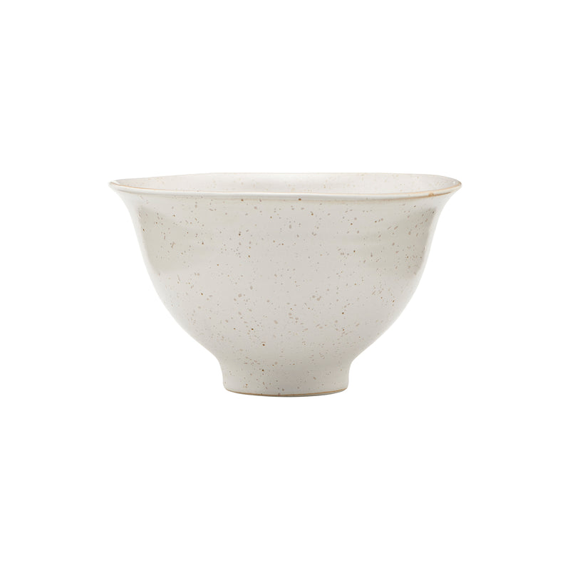 House Doctor - Schale Pion | Ø 14,5 x H 8,5 cm / grau/weiß