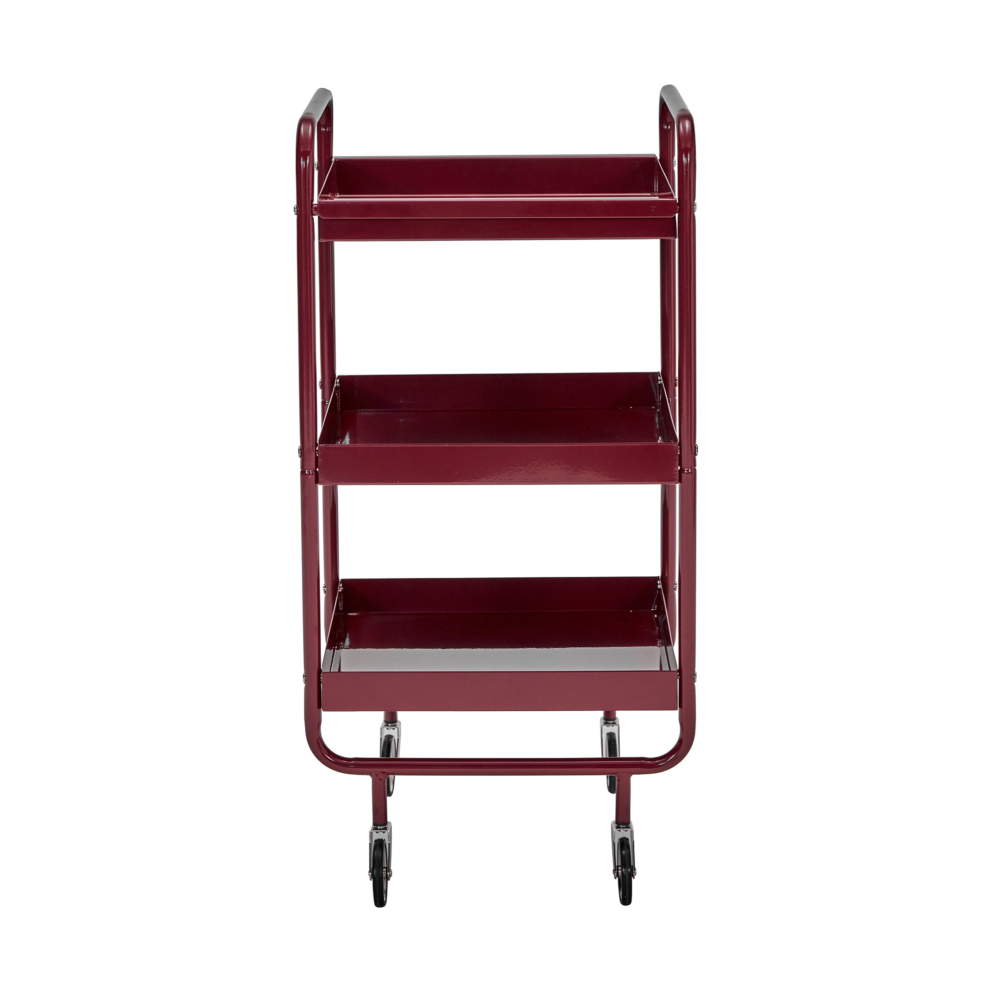 House Doctor - Servierwagen Roll | B 42 cm / bordeaux