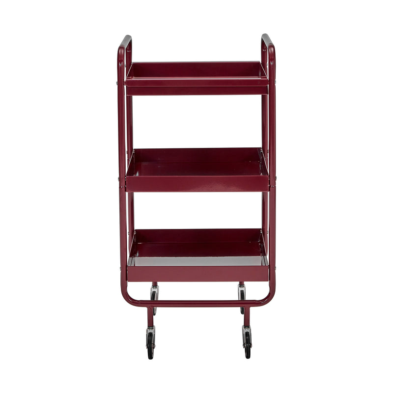 House Doctor - Servierwagen Roll | B 42 cm / bordeaux