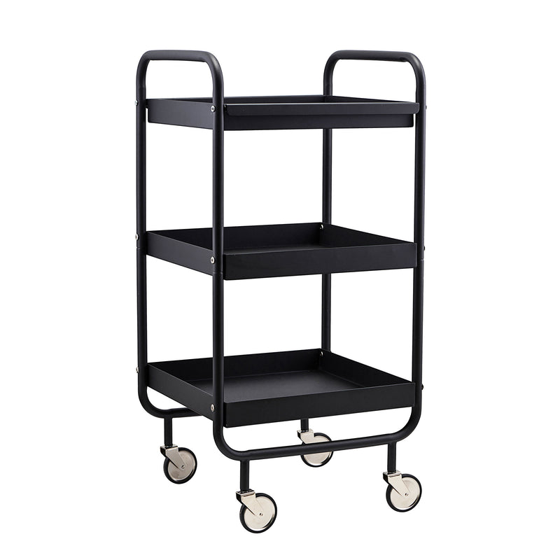 House Doctor - Servierwagen Roll | B 42 cm / schwarz