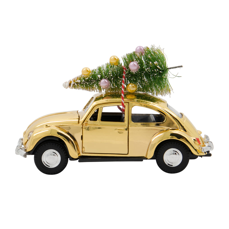 House Doctor - Xmas Cars Deko-Autos | 12,5 cm / Gold