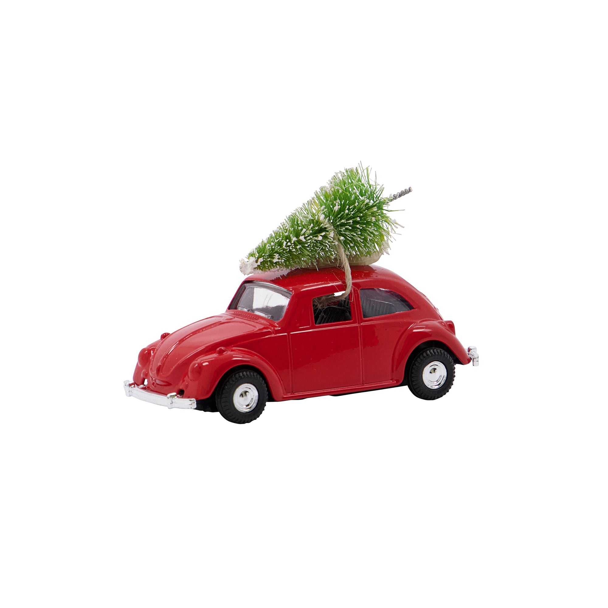 House Doctor - Xmas Cars Deko-Autos | 8,5 cm / Rot