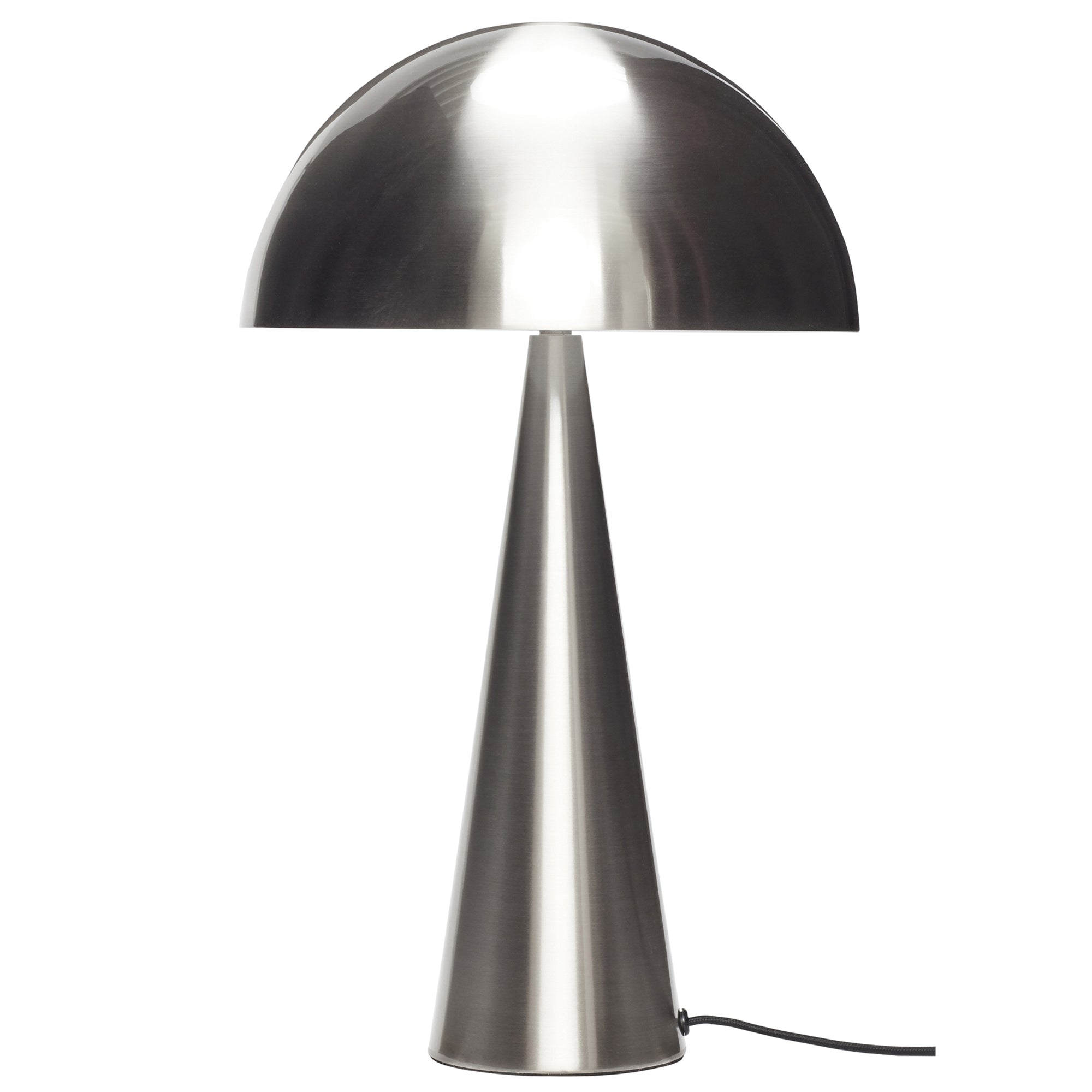 Hübsch Interior - Tischleuchte | Höhe 52 cm / silber vernickelt