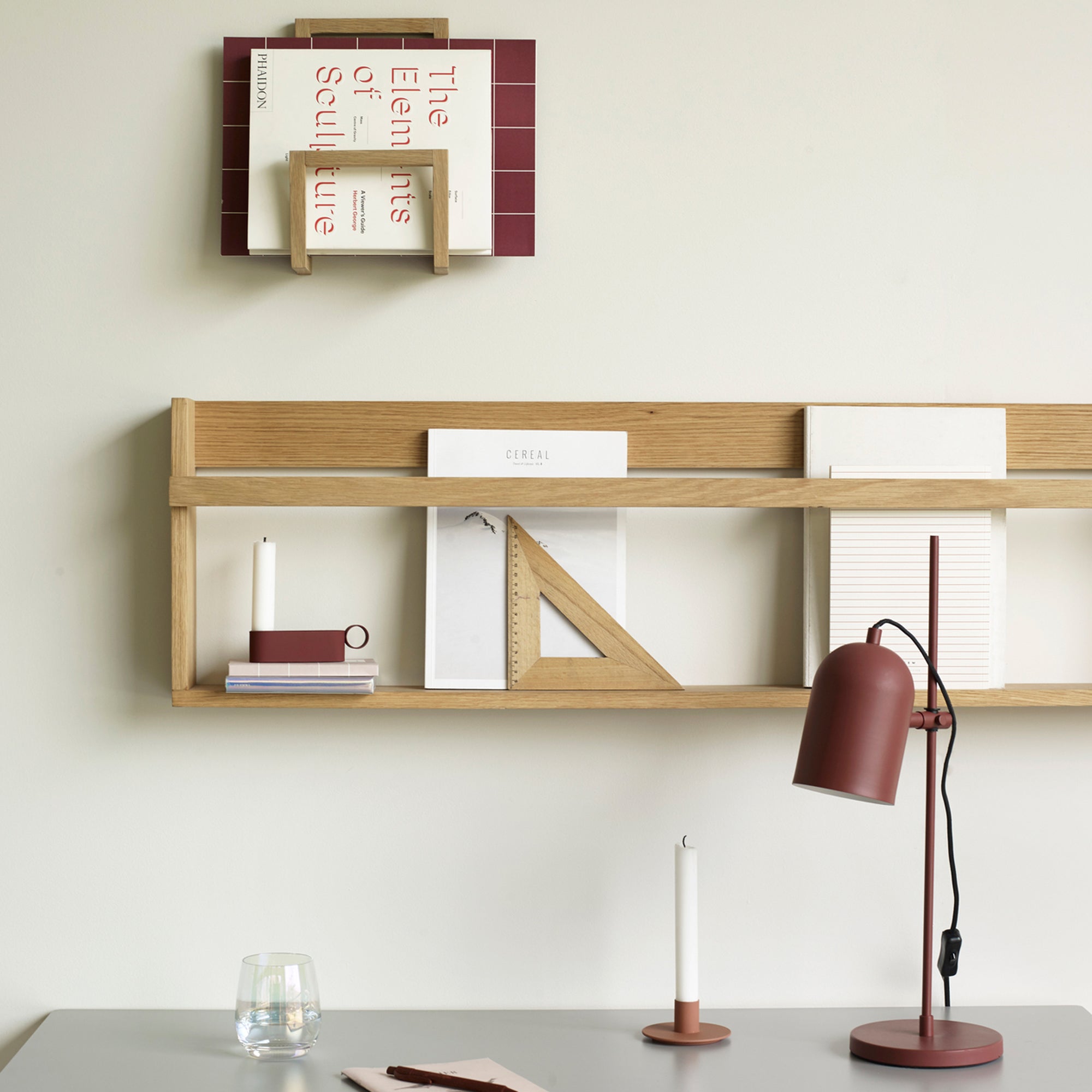 Hübsch Interior - Magazinhalter für die Wand