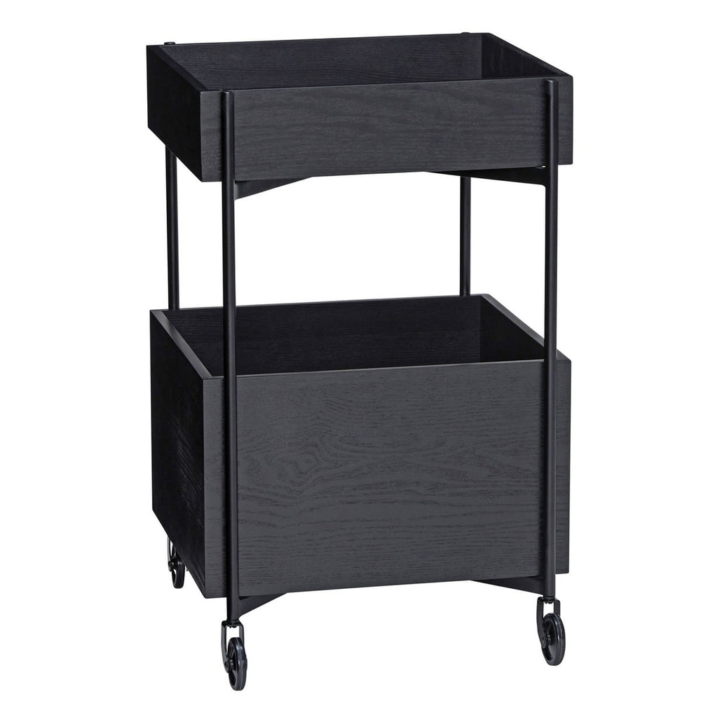 Hübsch Interior - Fresh Trolley | schwarz