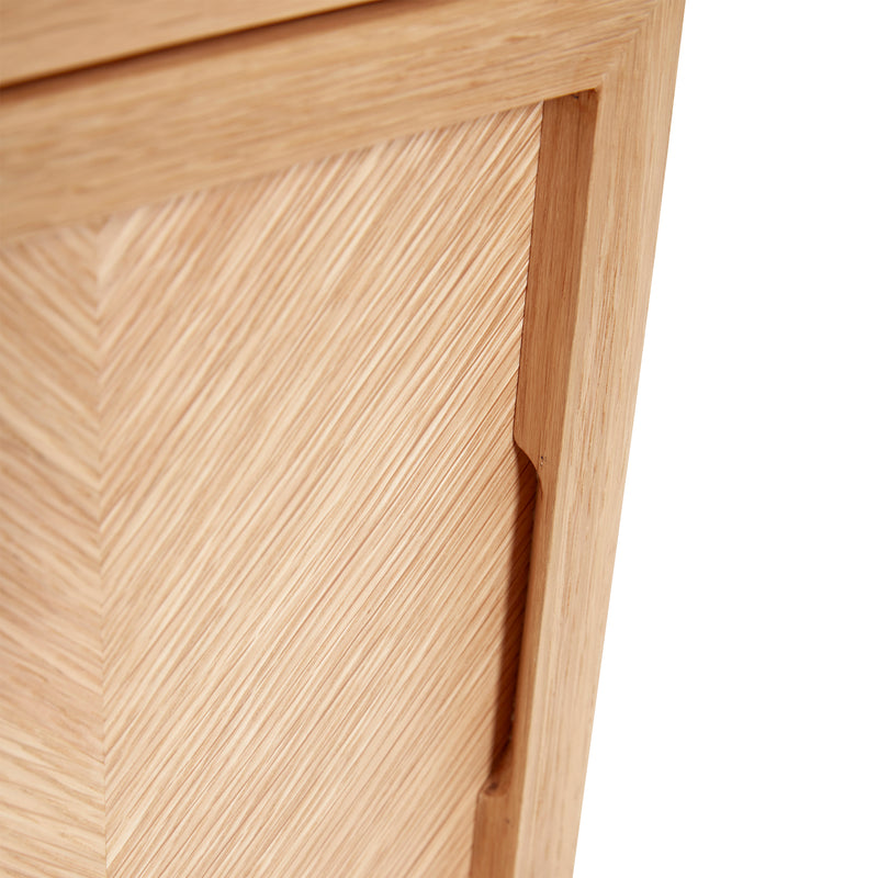 Hübsch Interior - Herringbone Nachttisch
