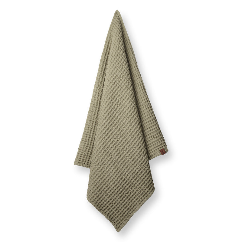 Humdakin - Badetuch mit Waffelstruktur | oak