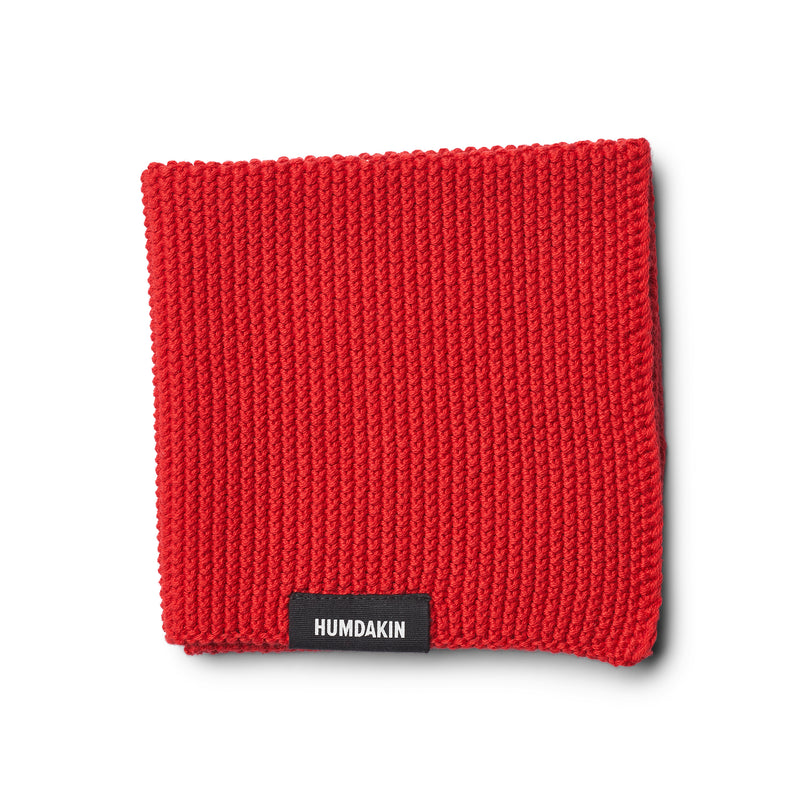 Humdakin - Gestricktes Geschirrtuch | rushing red