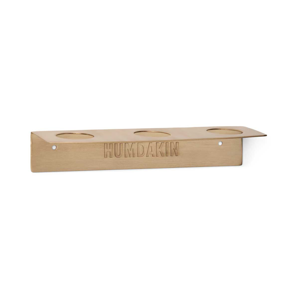 Humdakin - Triple Flaschenwandhalterung | messing