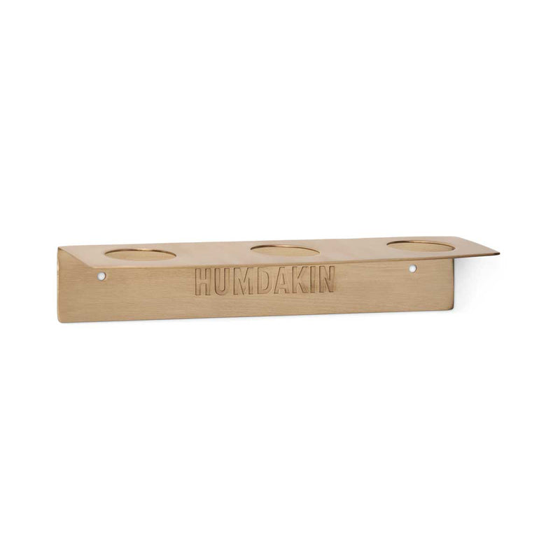 Humdakin - Triple Flaschenwandhalterung | messing