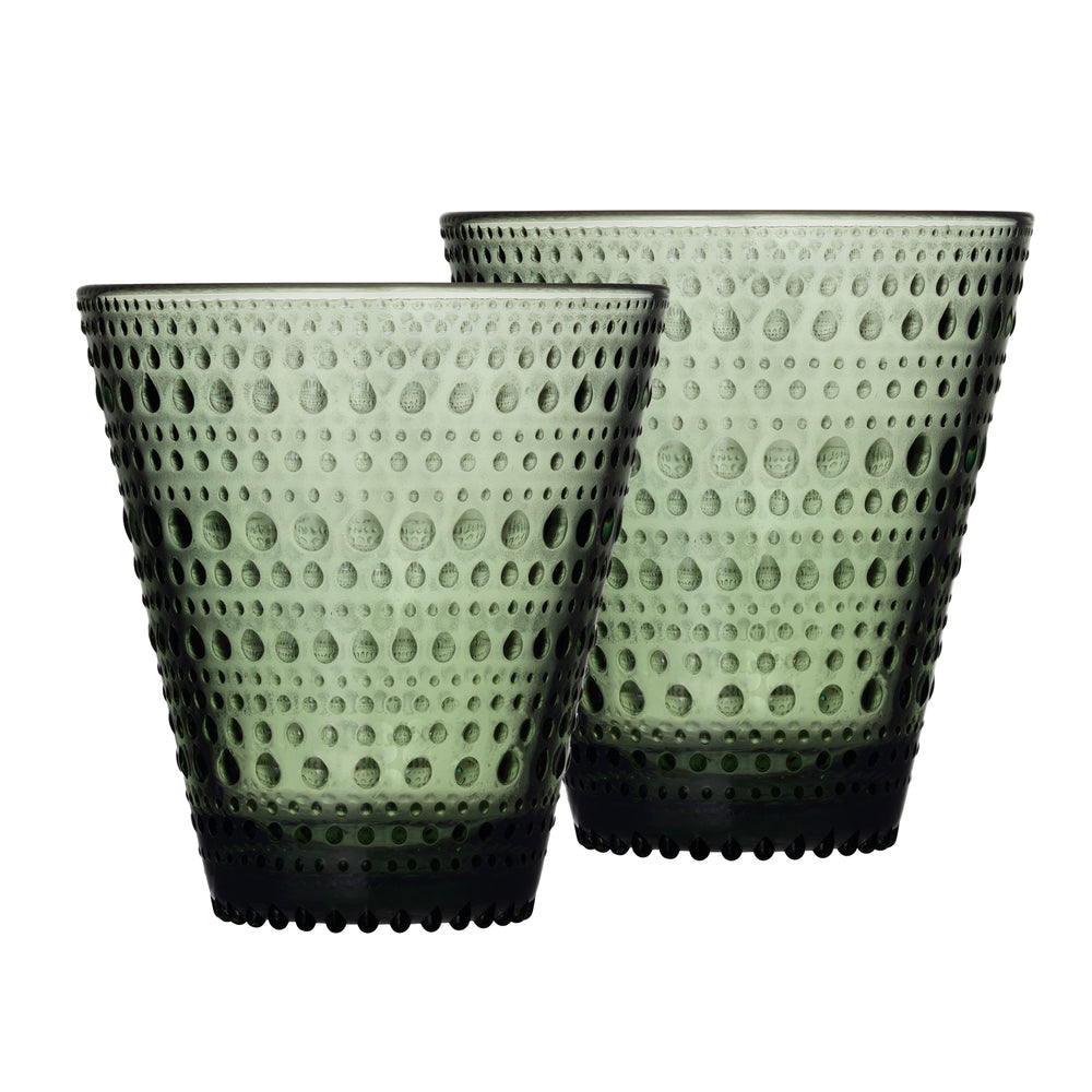 Iittala - Kastehelmi Trinkgläser | tannengrün