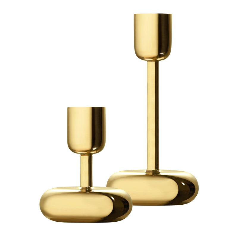 Iittala - Nappula Kerzenständer | 2er Set / Messing