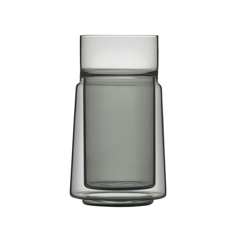 Jacob Jensen - Thermo-Doppelwandglas | 33 cl / schwarz