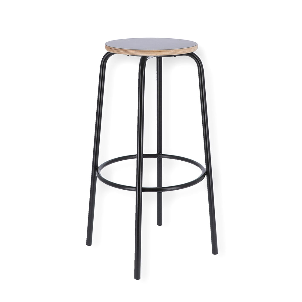 Jan Kurtz - Paris Barhocker | 75 cm / schwarz