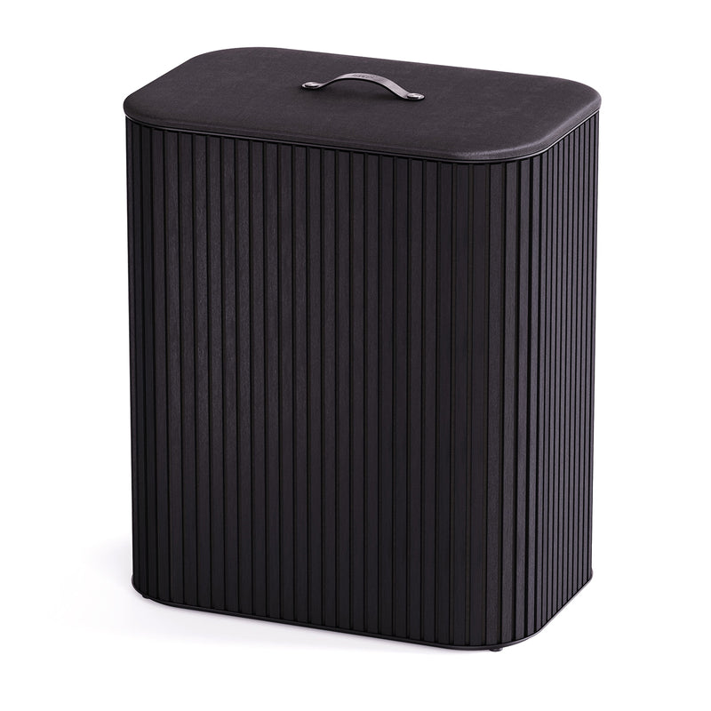 Joseph Joseph - Tota Luxe Wäschekorb | mit drei Fächern 90 l / schwarz